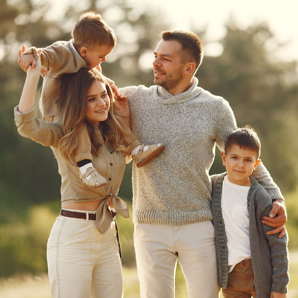 Familien mit Kindern